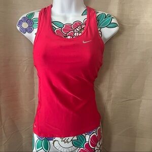 Hot Pink Nike Fit Racerback Tank Top